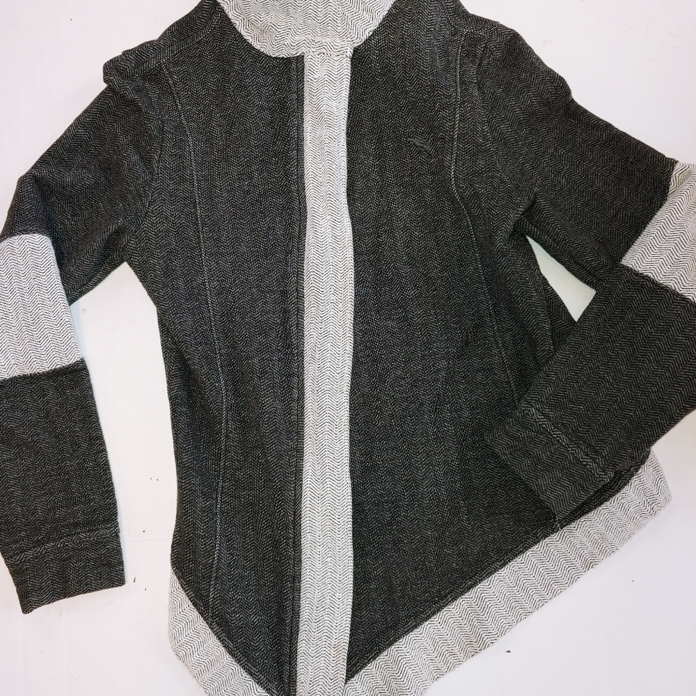 Puma Cotton Sweater Jacket Gray M